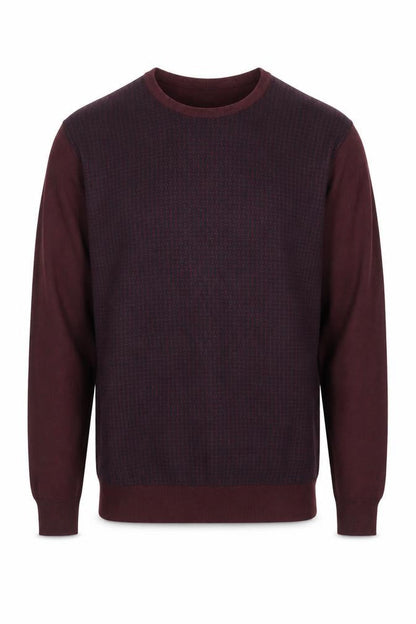 Mens UK Size M Jeff Banks Purple Pullover Jumper