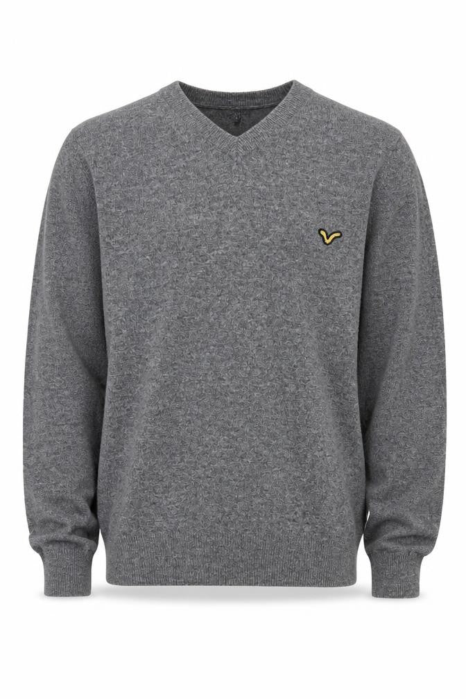 Mens UK Size M Voi Jeans Grey Pullover Jumper
