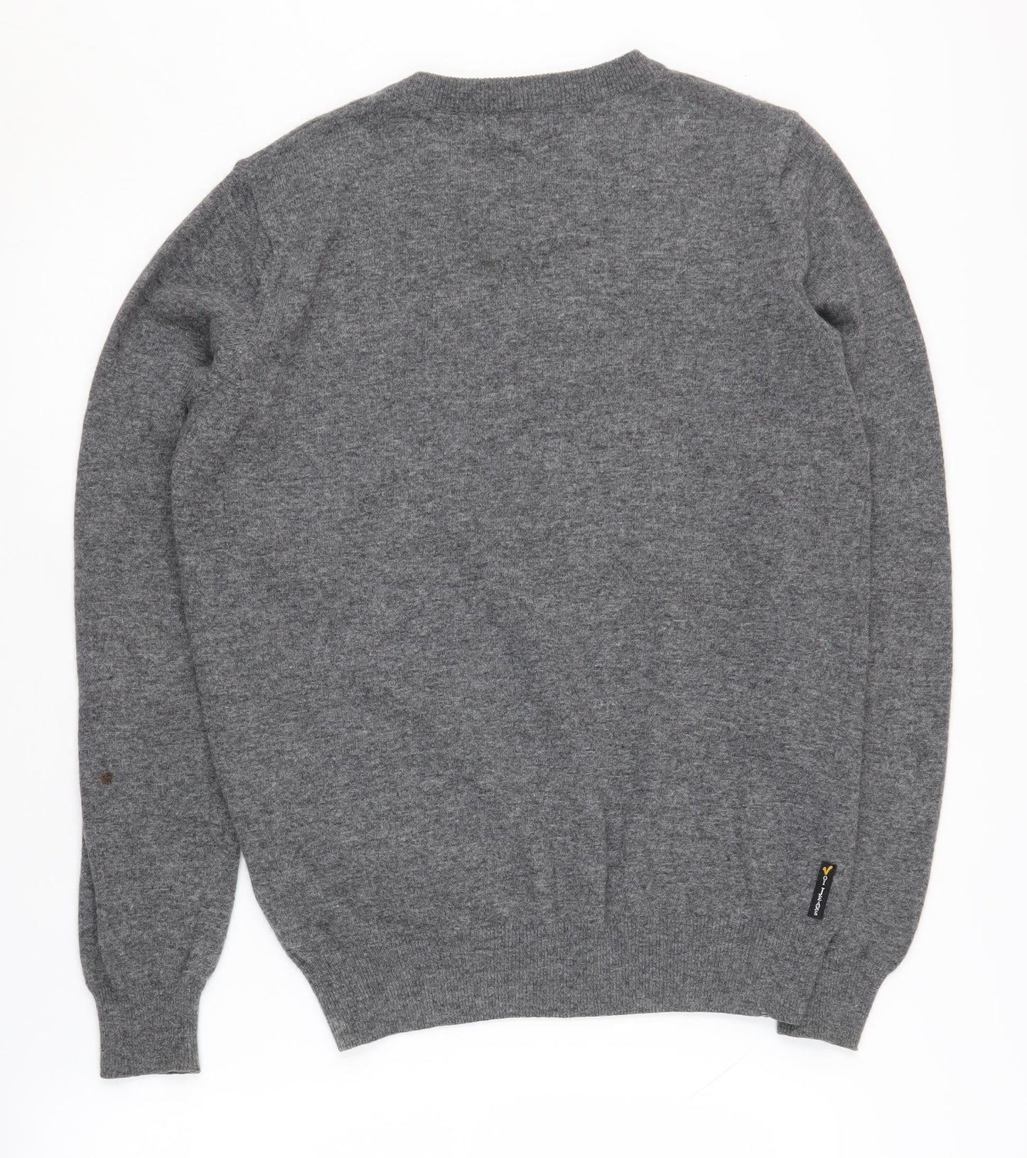 Voi Jeans Men's Grey Wool Pullover Jumper M