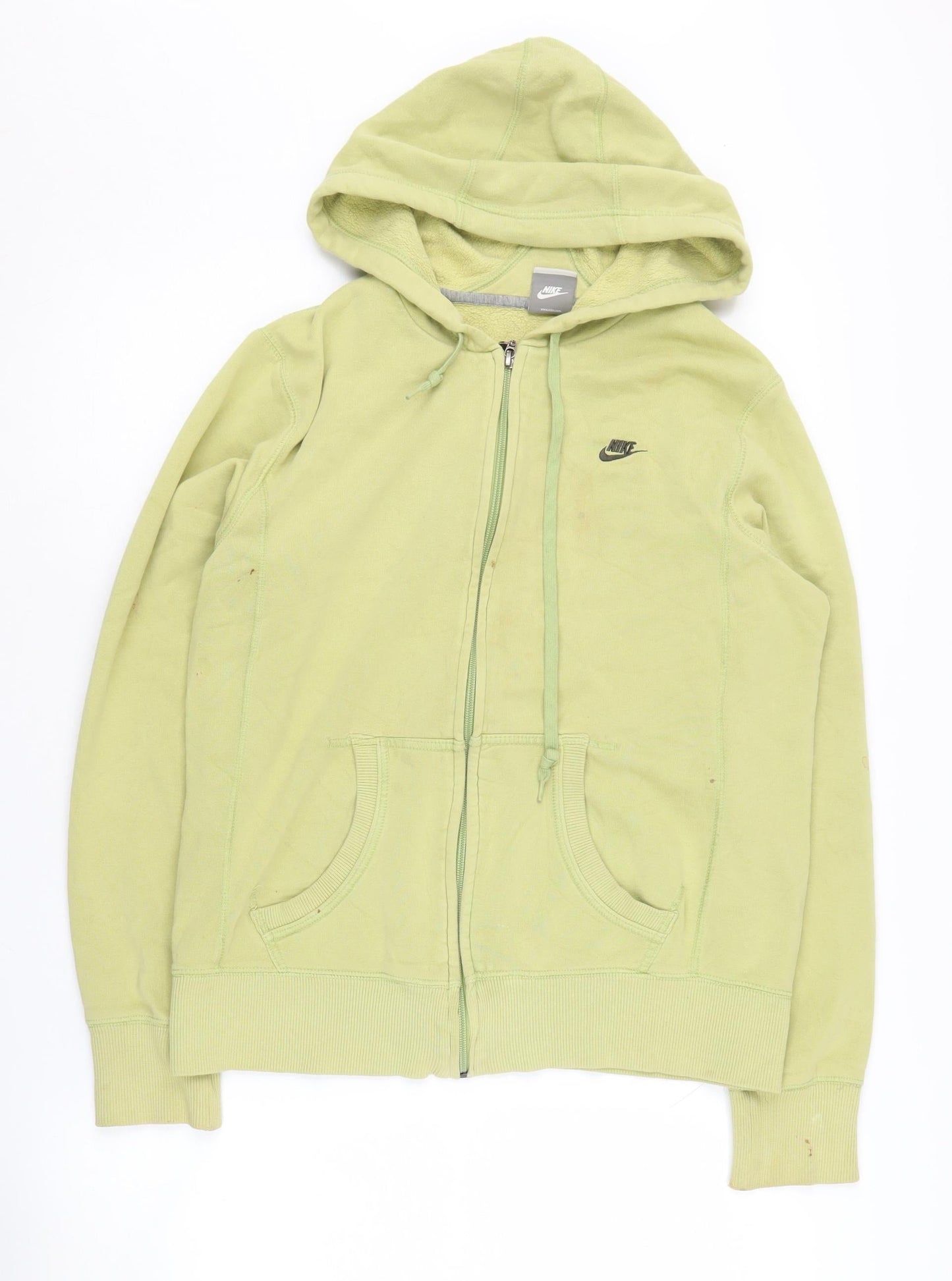 Nike Women's Green Full Zip Hoodie Size L