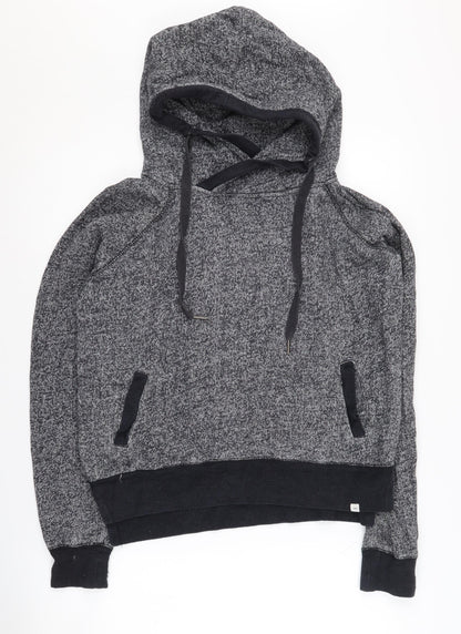 Rip Curl Women's Grey Pullover Hoodie Size 8