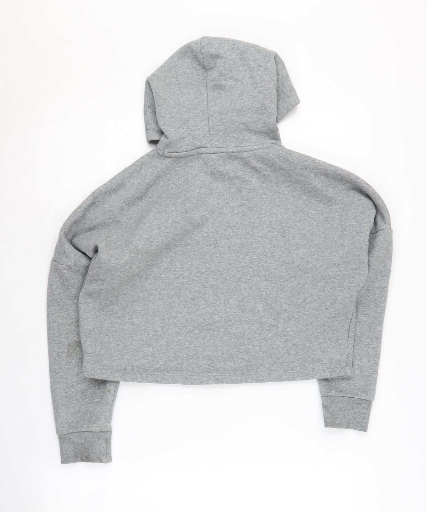 Puma Girls Grey Hoodie, Size 11-12, Pullover Style