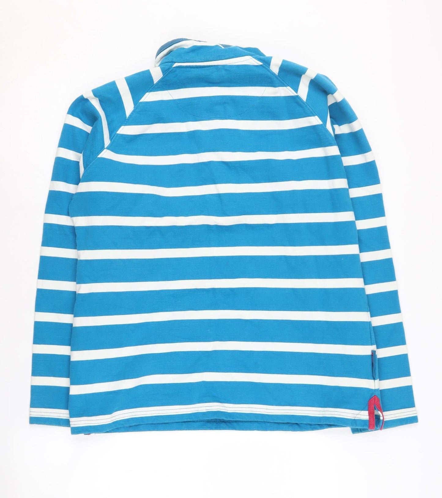 Womens UK Size 14 Mountain Warehouse Blue Henley Sweatshirt