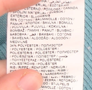 Puma Women's Blue Full Zip Hoodie Size 8