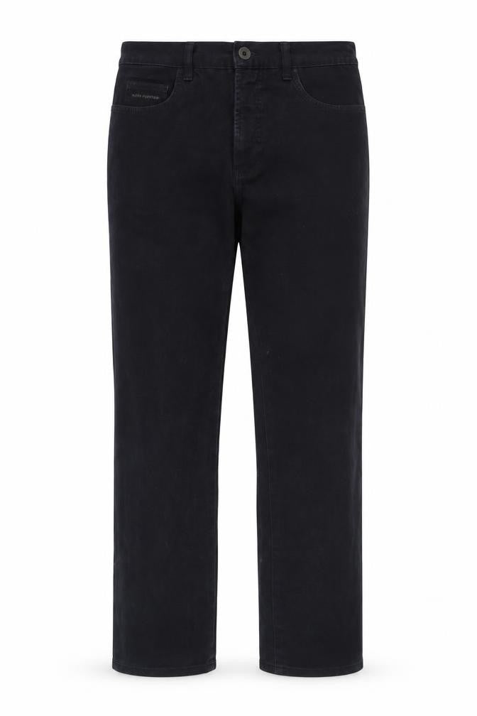 Mens UK Size 32 Hush Puppies  Casual Black Trousers