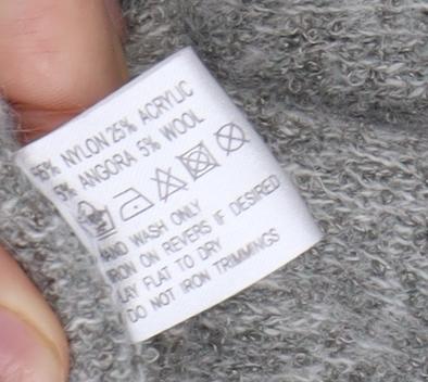 Casamia Women's Grey Argyle Cardigan One Size