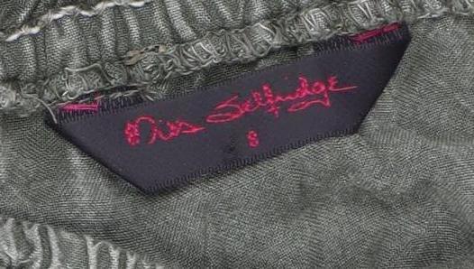 Miss Selfridge Women's Khaki Jumpsuit Size 8