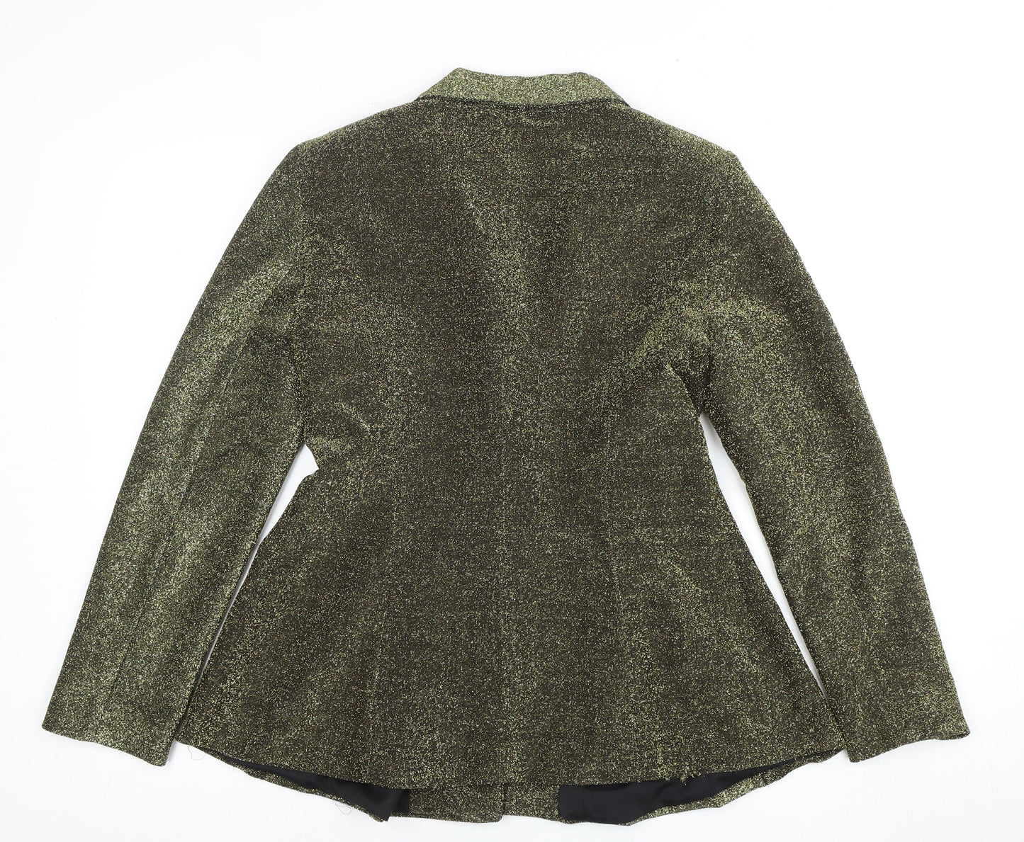 Love & Other Things Gold Women's Blazer - Stylish & Elegant
