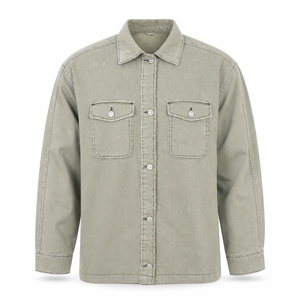 Mens UK Size S H&M Green Basic Jacket