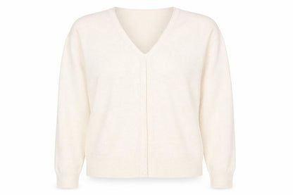 Womens UK Size M Marks and Spencer Beige Cardigan Jumper