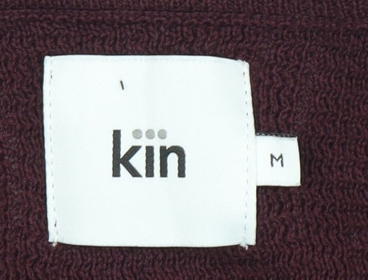 Kin Men's Purple M Pullover Jumper, Cotton