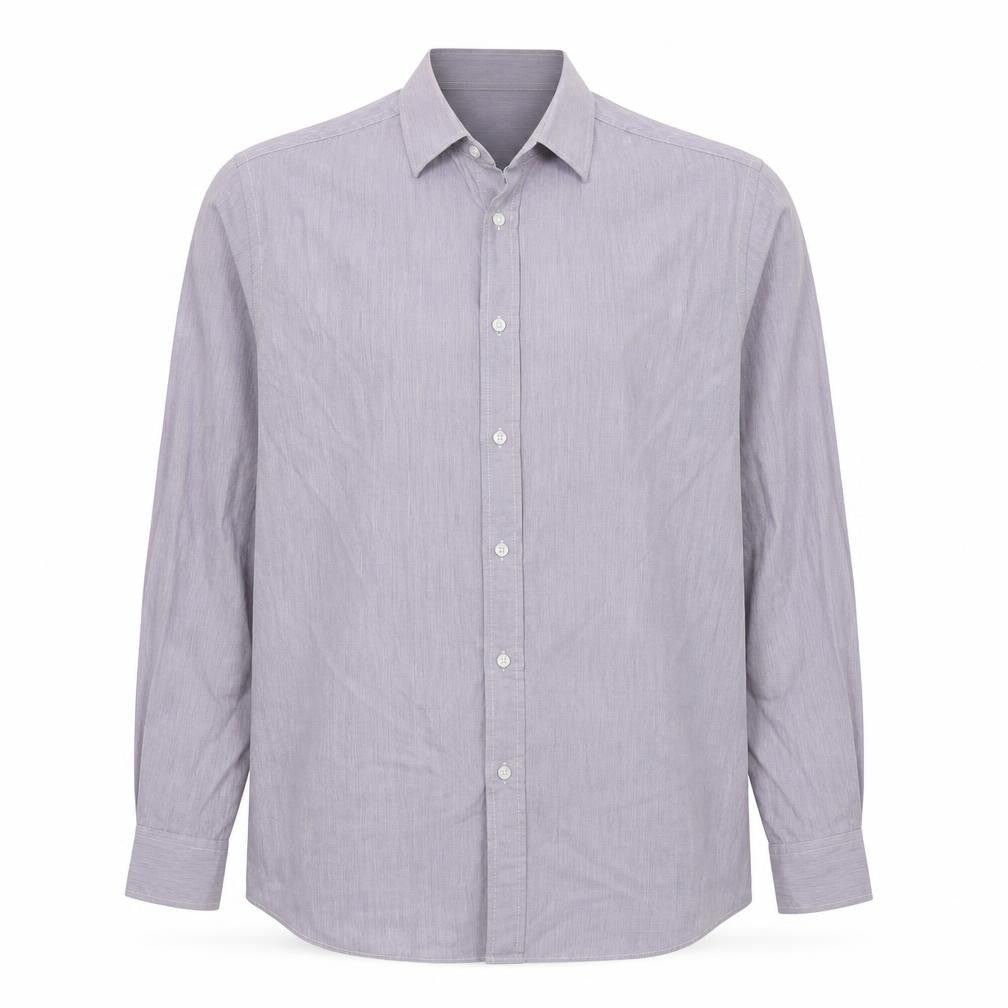 Mens UK Collar Size L Thomas Nash Smart Purple  Dress Shirt