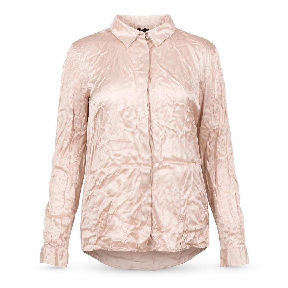 Womens UK Size 8 Zara Basic Pink Basic Blouse