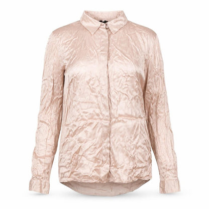 Womens UK Size 8 Zara Basic Pink Basic Blouse