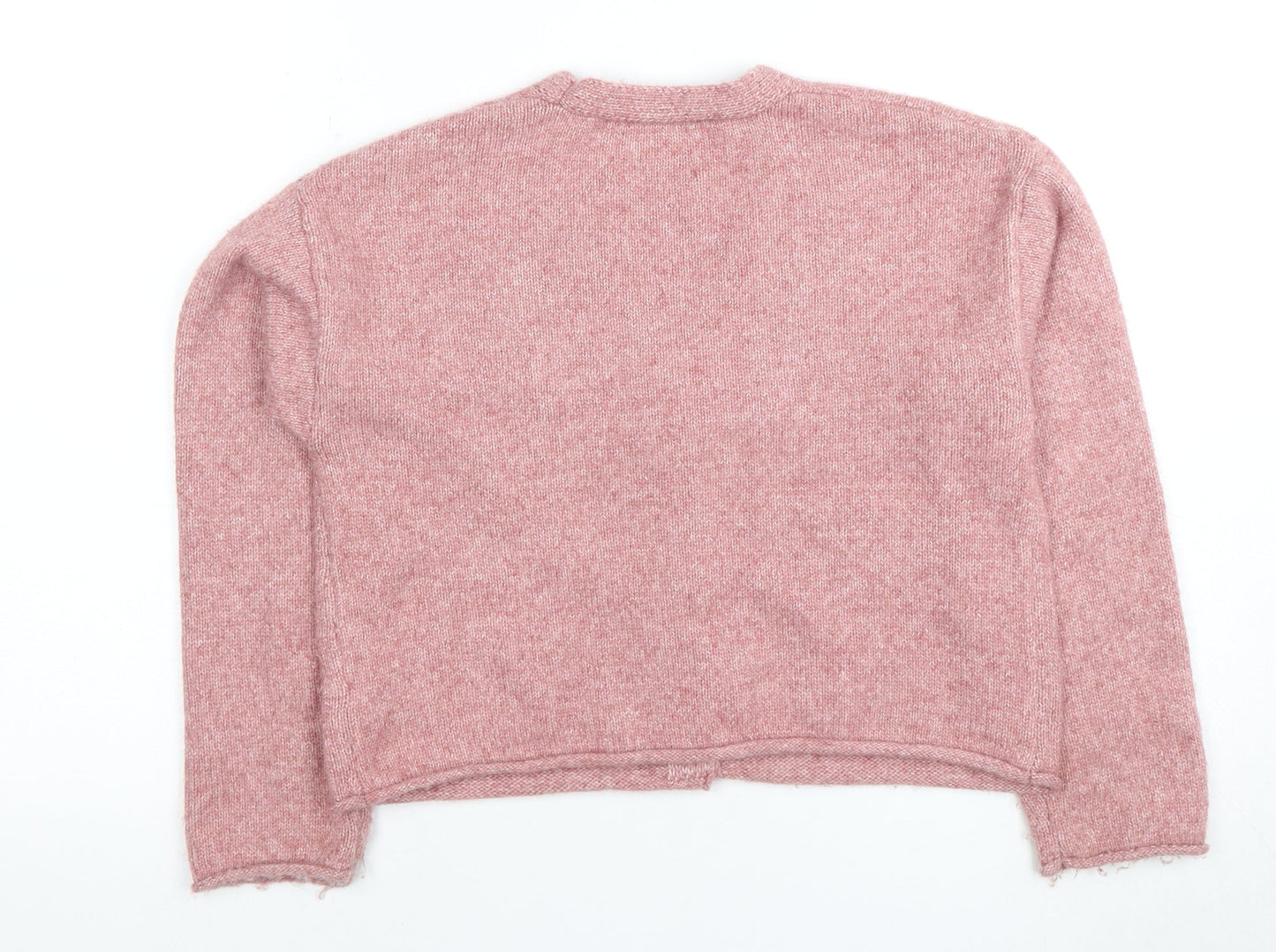 Teens UK Size 10 Slim Zara Pink Cardigan Jumper
