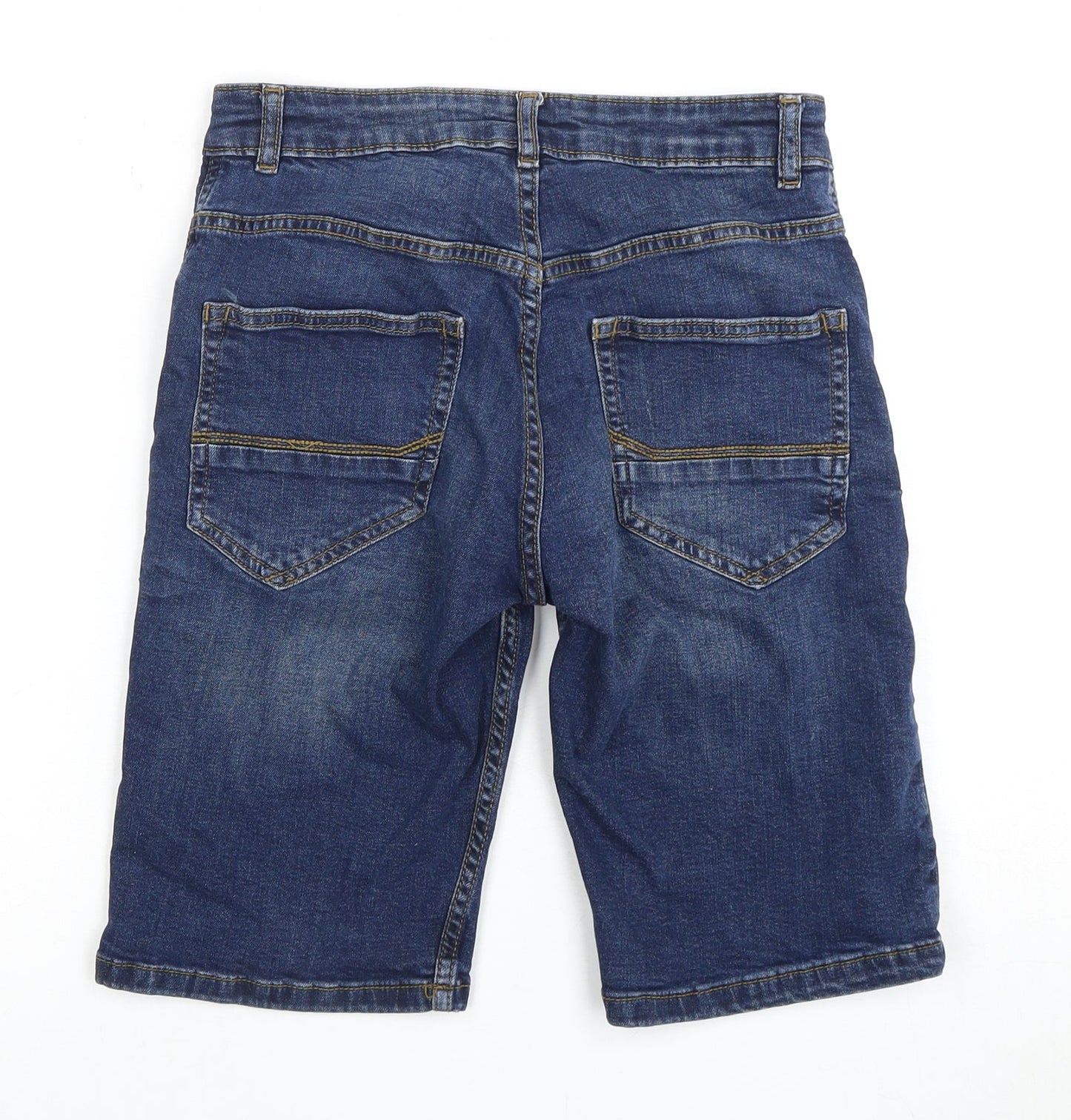 Denim Co. Men's Blue Slim Fit Shorts - Size 28