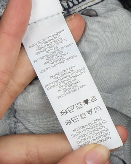 Denim Co. Men's Blue Slim Fit Shorts - Size 28