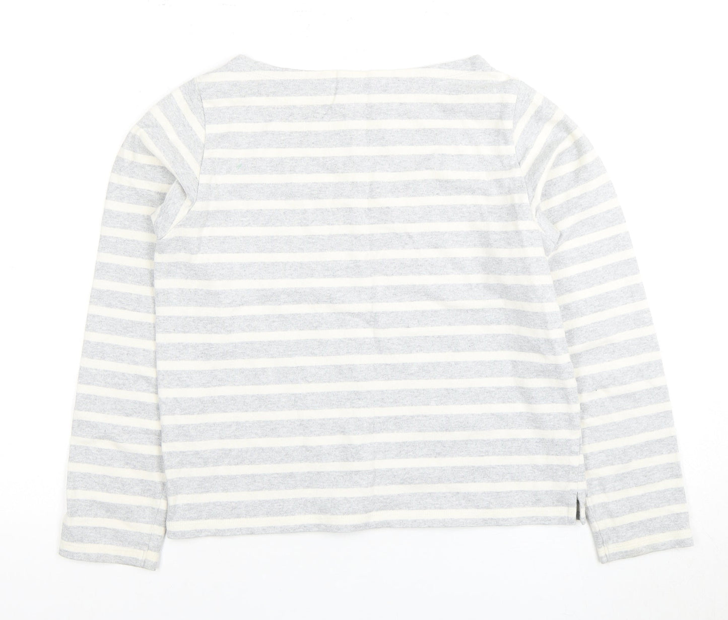 Womens UK Size XS Uniqlo Grey Basic T-Shirt