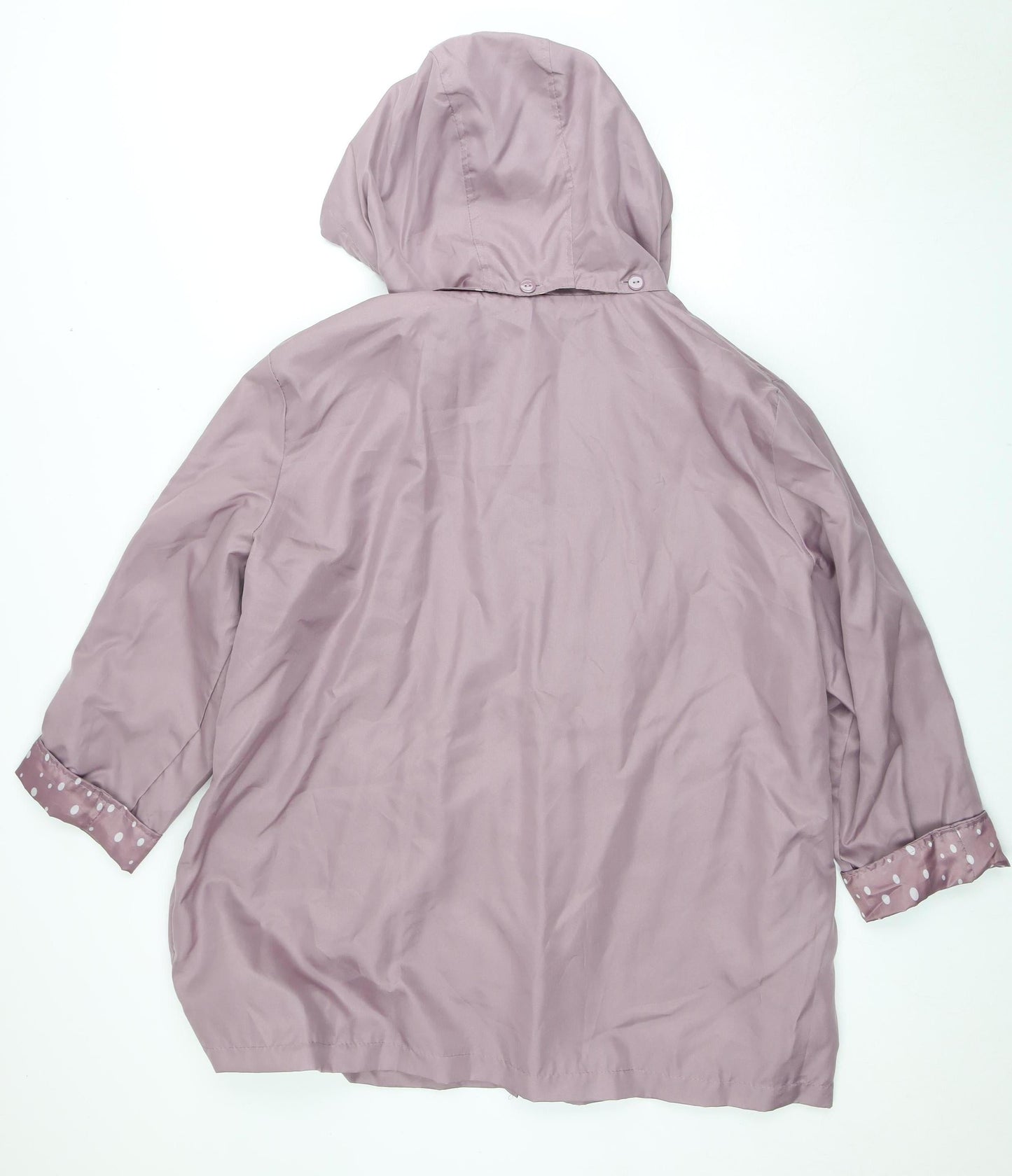 Womens UK Size XL Anne De Lançay Purple Basic Jacket