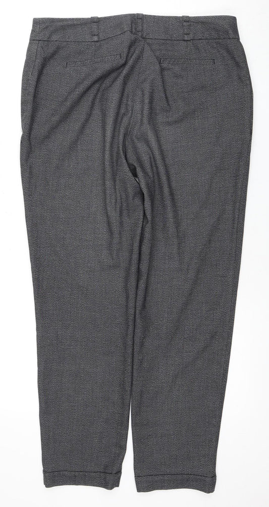 Womens UK Size 14 NEXT Regular Fit  Grey Trousers