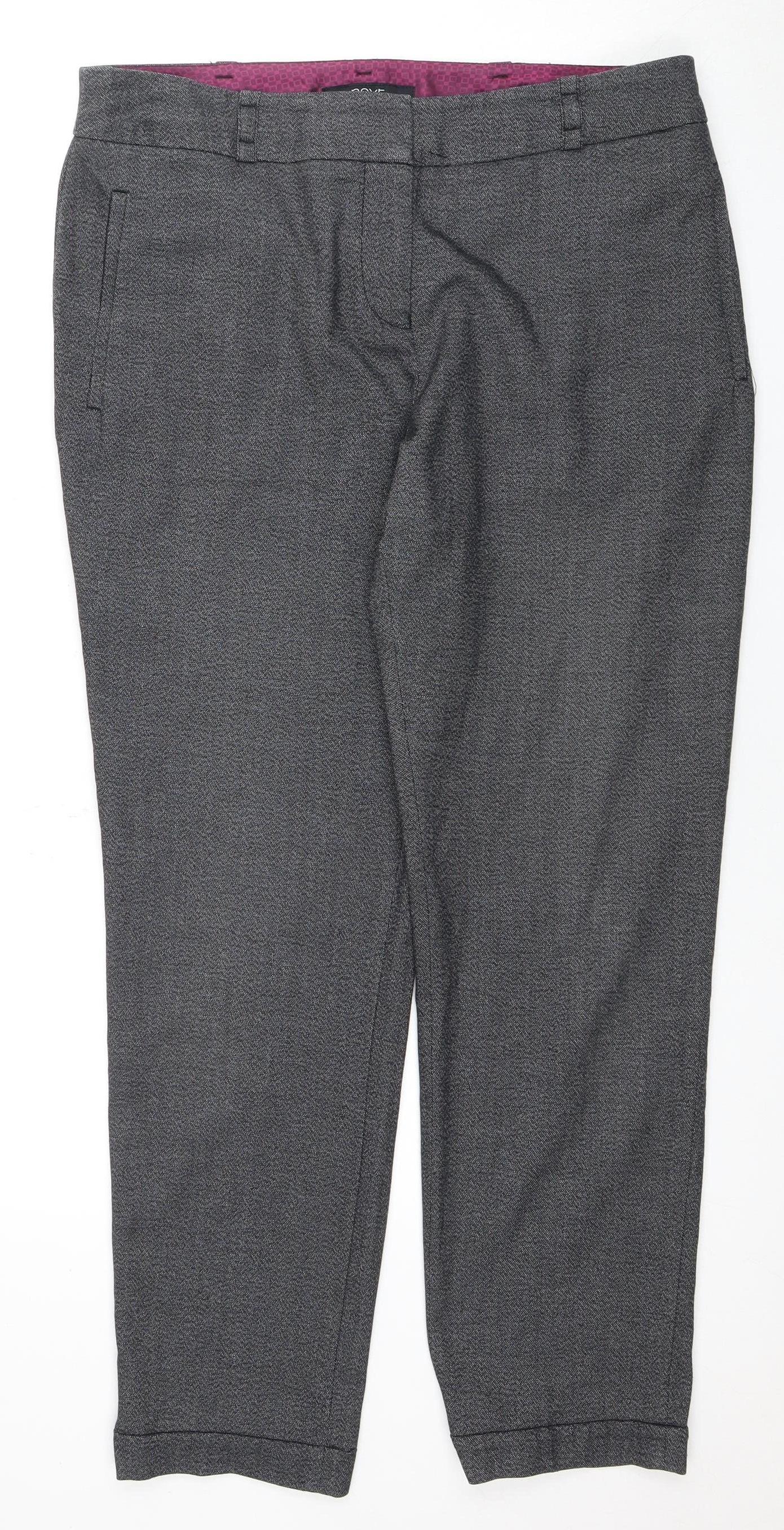 Womens UK Size 14 NEXT Regular Fit  Grey Trousers