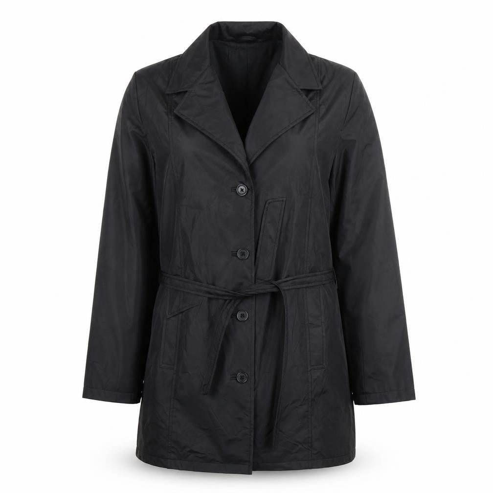 Womens UK Size 14 Joie de Vivre Black Basic Jacket