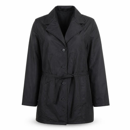 Womens UK Size 14 Joie de Vivre Black Basic Jacket