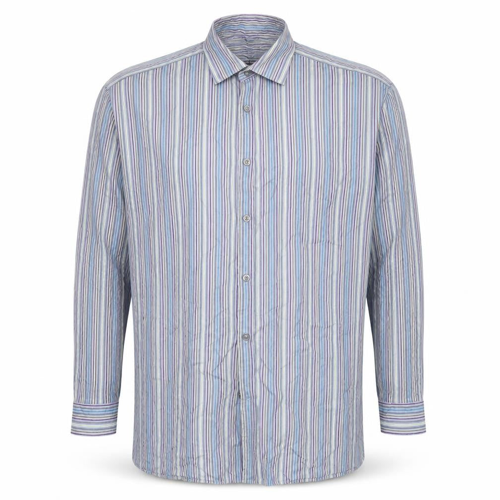 Mens UK Collar Size L Marks and Spencer Smart Multicoloured  Dress Shirt
