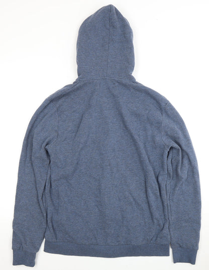 The Spitalfields Blue Full Zip Hoodie S Unisex