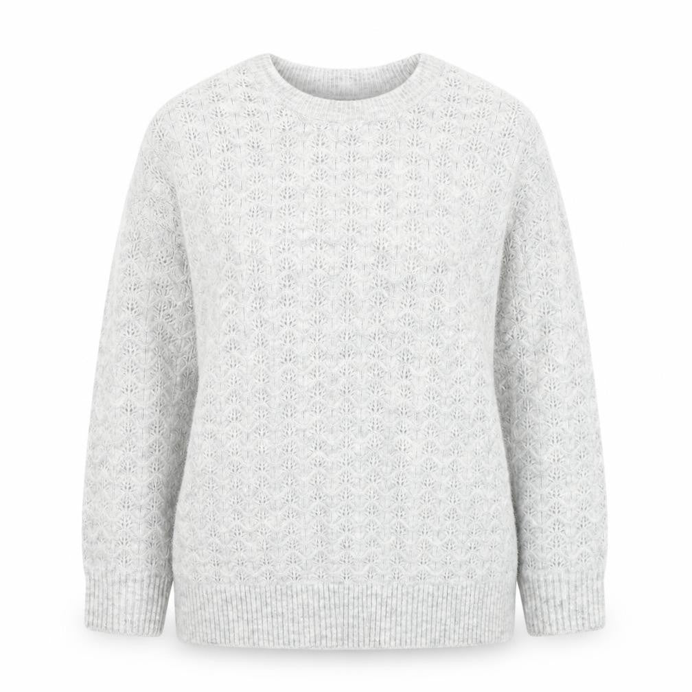 Womens UK Size M New Look Grey Pullover Jumper