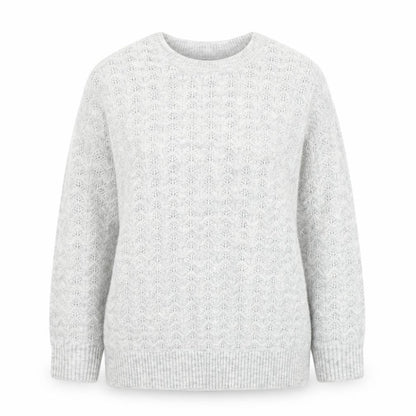 Womens UK Size M New Look Grey Pullover Jumper