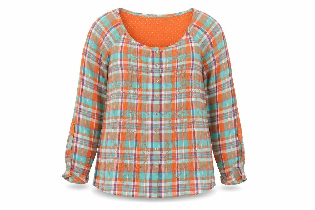 Womens UK Size 12 Marks and Spencer Multicoloured Basic Blouse