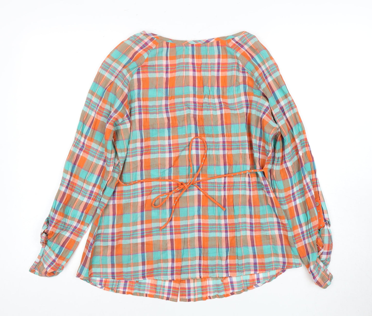 Womens UK Size 12 Marks and Spencer Multicoloured Basic Blouse