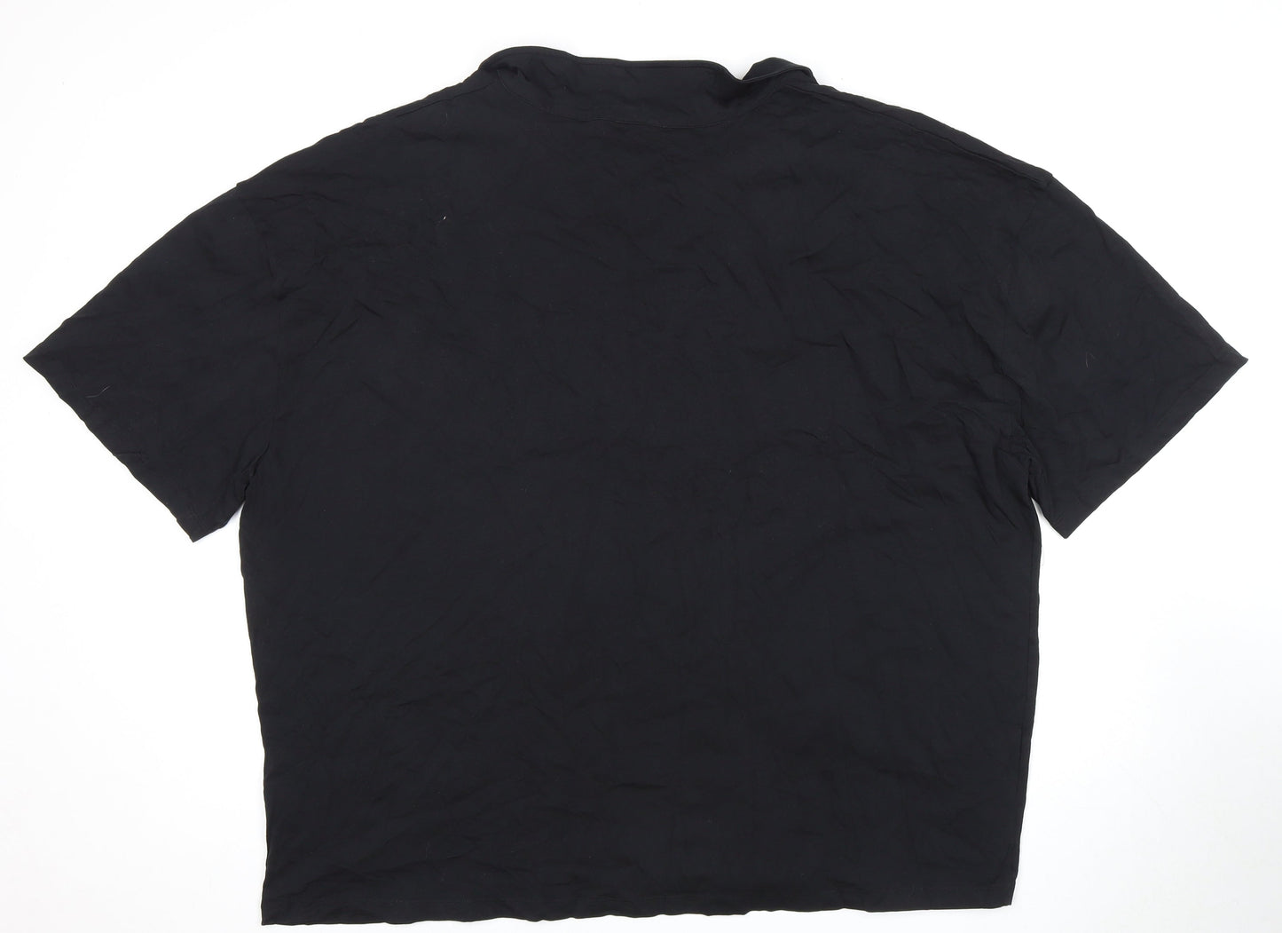 Womens UK Size 28 ASOS Black Basic Polo