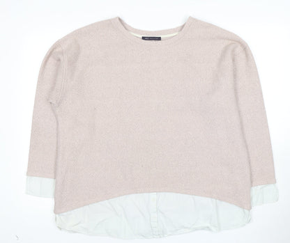 Womens UK Size UK 20 Marks and Spencer Beige Pullover Jumper