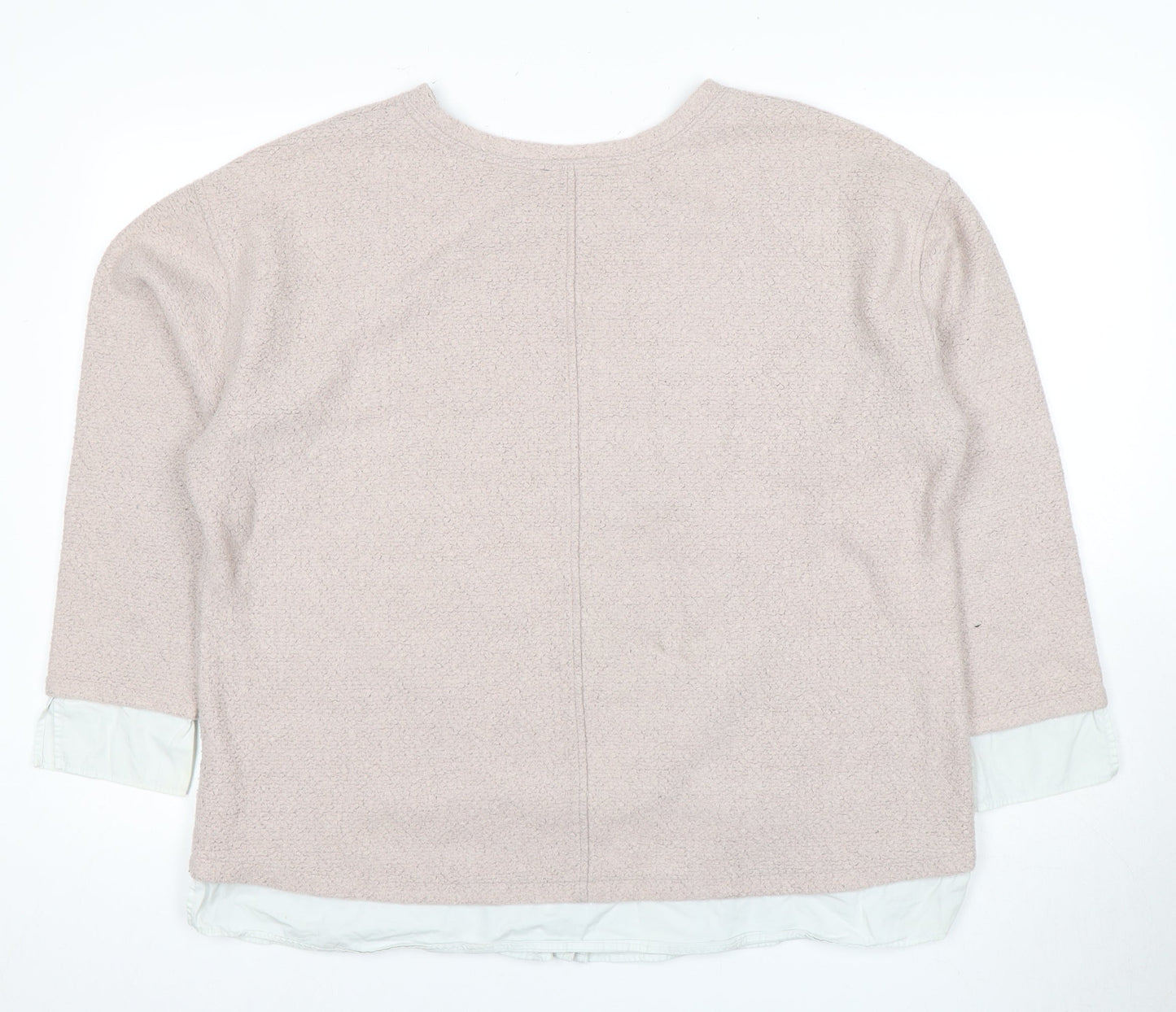 Womens UK Size UK 20 Marks and Spencer Beige Pullover Jumper