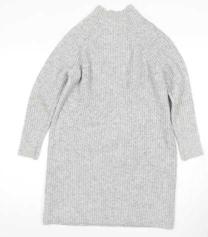 Womens UK Size 10 NEXT Grey Pullover Jumper