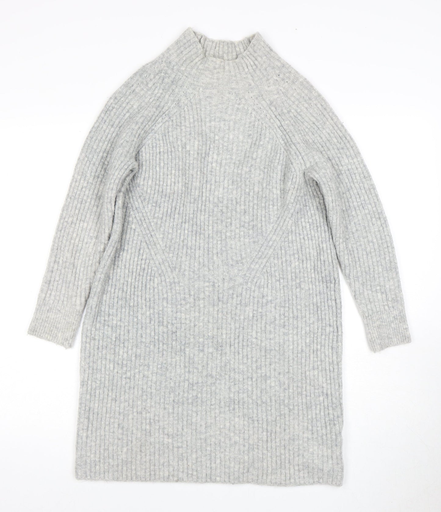 Womens UK Size 10 NEXT Grey Pullover Jumper