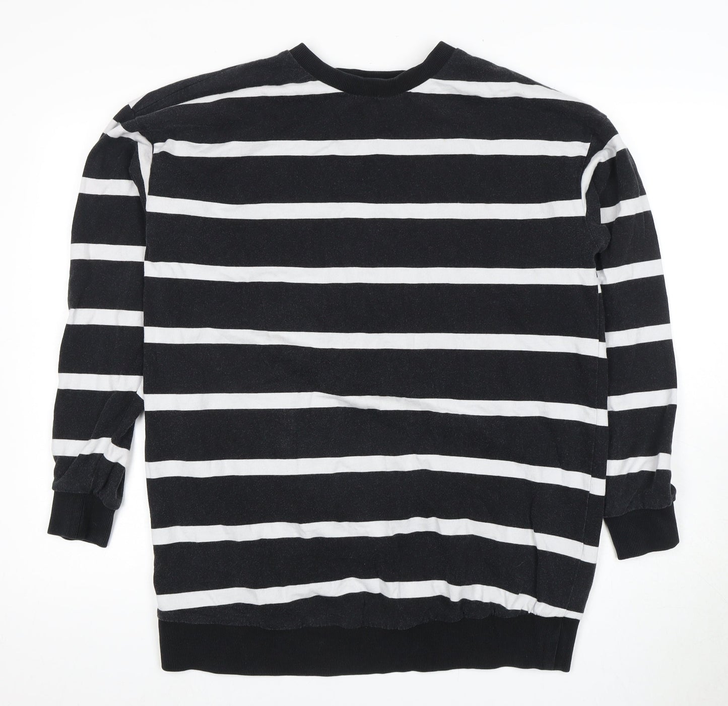 Unisex Adults UK Size 12 ASOS Black Pullover Sweatshirt