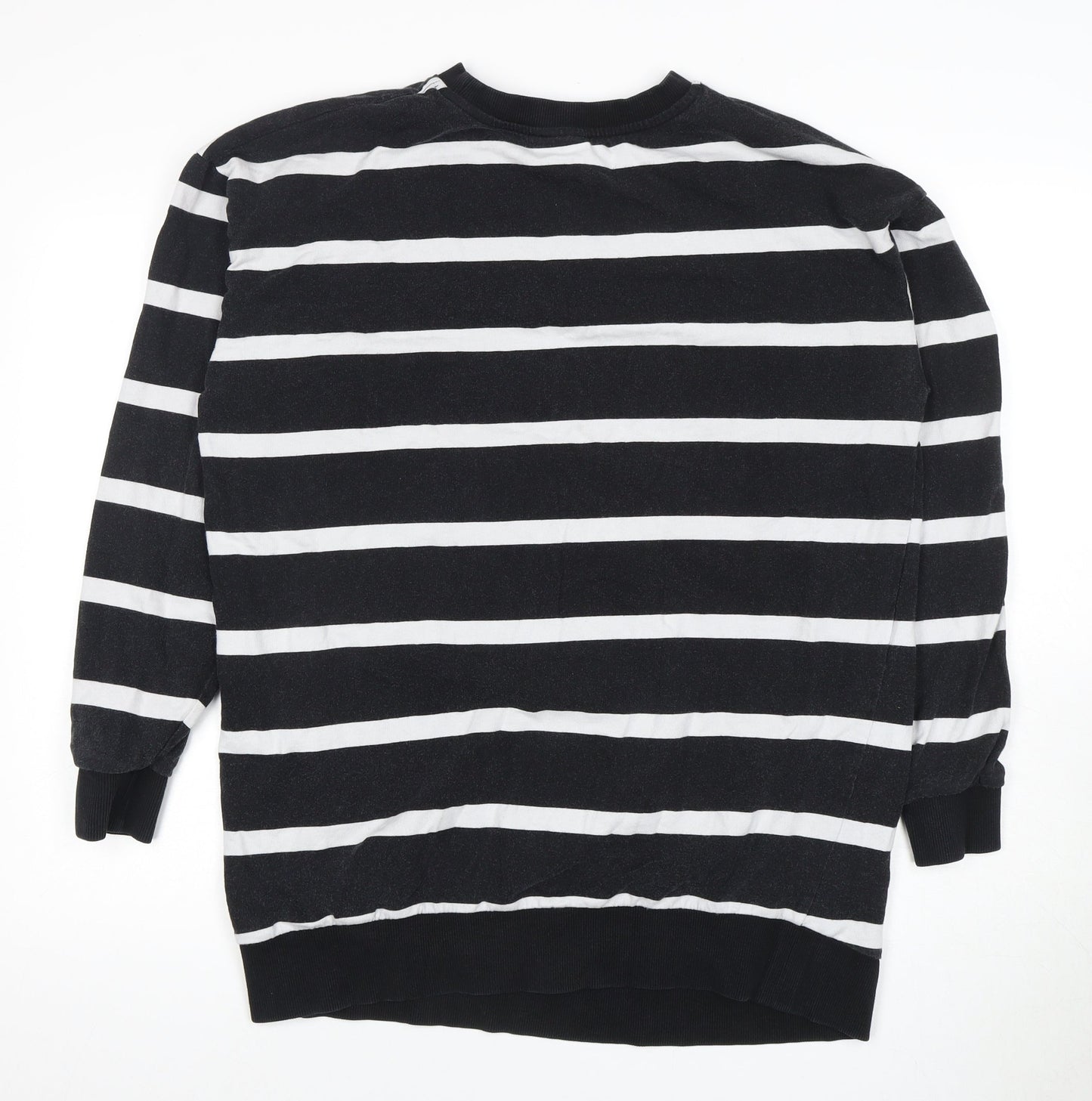 Unisex Adults UK Size 12 ASOS Black Pullover Sweatshirt