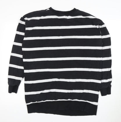 Unisex Adults UK Size 12 ASOS Black Pullover Sweatshirt