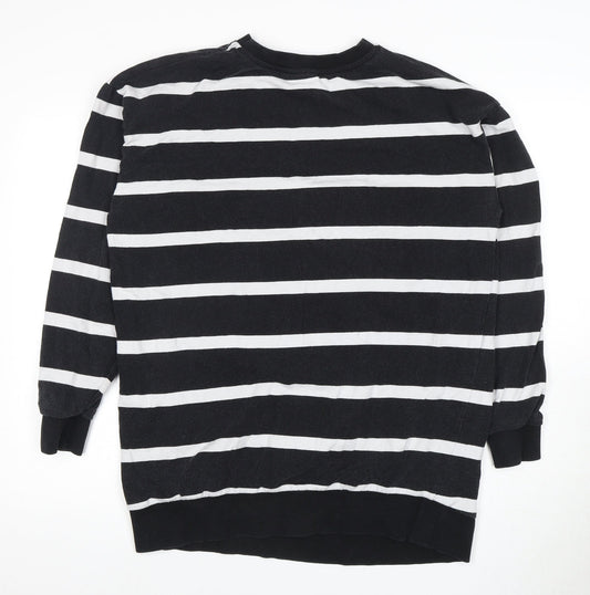 Unisex Adults UK Size 12 ASOS Black Pullover Sweatshirt