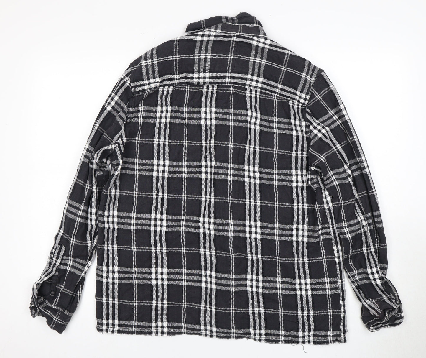 Mens UK Size M Cloak Black Basic Jacket