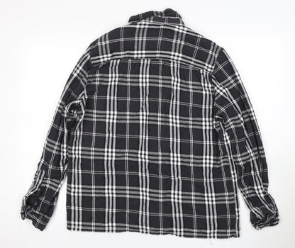 Mens UK Size M Cloak Black Basic Jacket
