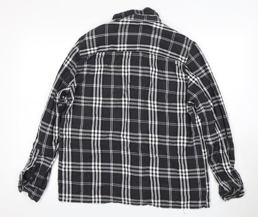 Mens UK Size M Cloak Black Basic Jacket