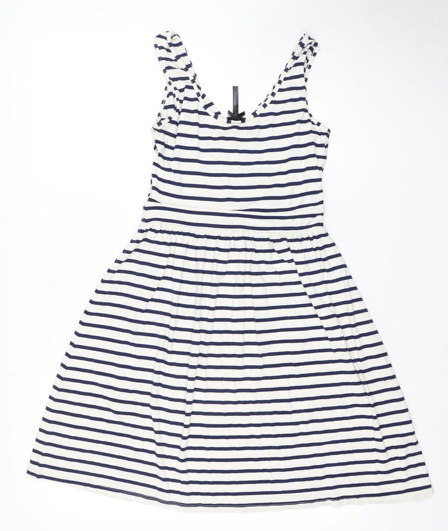 Next Women's Multicoloured Fit & Flare Dress Size 8