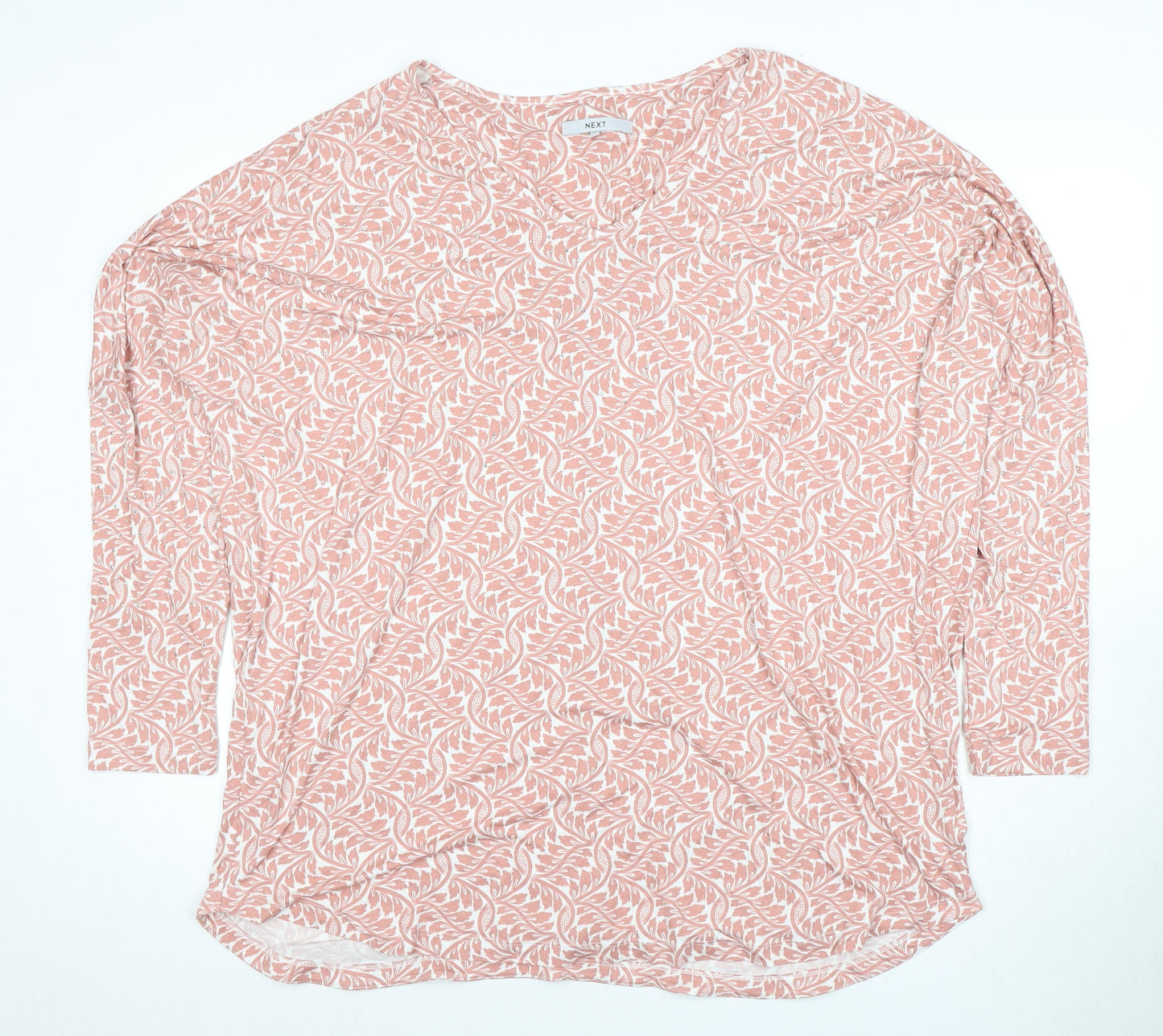 Womens UK Size XXL NEXT Multicoloured Basic T-Shirt