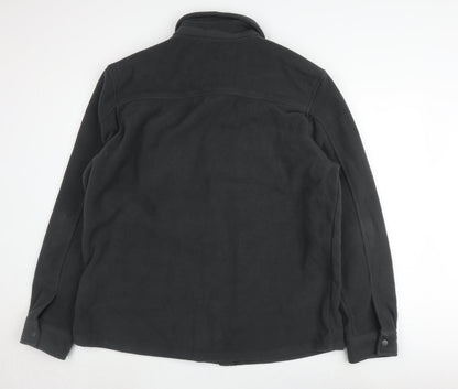 Brave Soul Men's Black XL Fleece Jacket