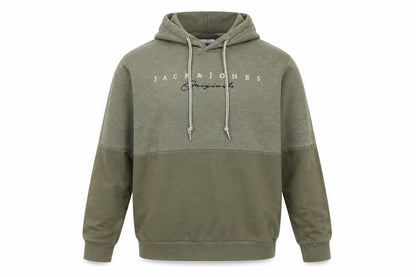 Mens UK Size M JACK & JONES Green Pullover Hoodie