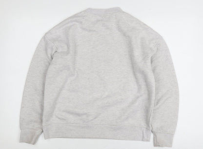 Unisex Adults UK Size XS Looney Tunes Grey Pullover Sweatshirt